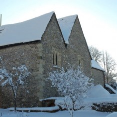 The Court House in snow