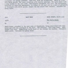 The listing of Glenthorne House