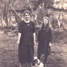 John's mum Dorothy and Margery Whitear