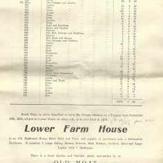 Lot 16 continued, Lower Farm House, including Old Moat