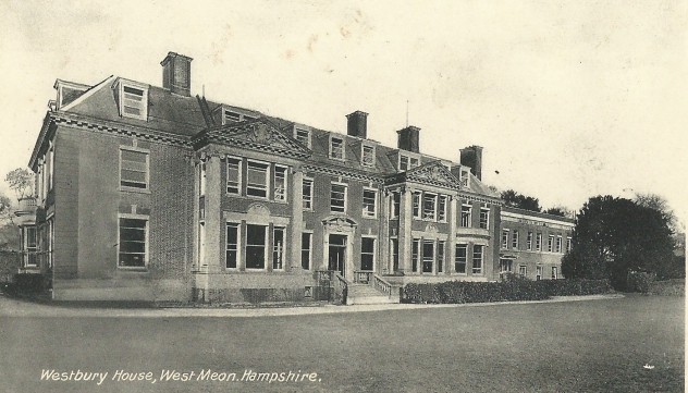 Westbury House from the north-east.