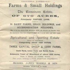 Ramsdean and Eastmeon sales catalogue frontispiece
