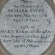 Eyles family plaques
