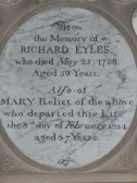 Eyles family plaques