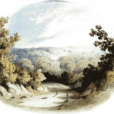 Sir Peter Warren built the Palladian house at Westbury in the 1740s. It was burned down in 1904.