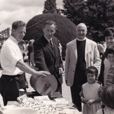 William Douglas Home at Church Fete.