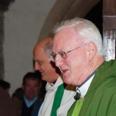 The Parish Priest of Petersfield Parish, Canon Gerard Hetherington said the Mass. All Saints’ Vicar, Canon Terry Louden, accompanied him and welcomed the Catholics in the congregation. 2013