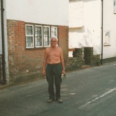 Topless man by Bell Cottage Reg FIles by Bell Cottage
