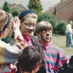 Face painting has been a recurring attraction.