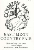 Country Fair Programmes