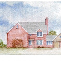 Proposed buildings at Coppice Corner.