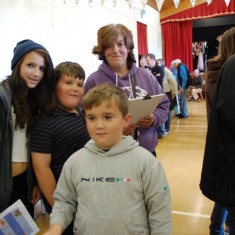 Children were invited to complete a quiz with questions based on the Historic Houses display.