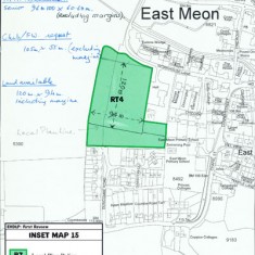 Plan accompanying local plan.