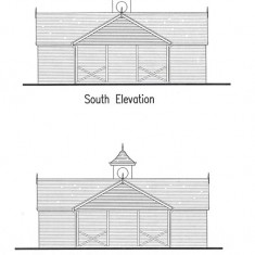 Pavilion side elevations