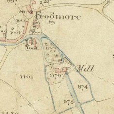 Tithe Apportionment Map of Frogmore, 1853.