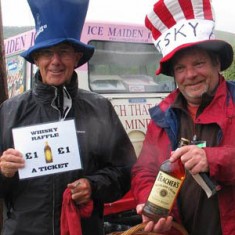 Whiskey raffle, Joe Selby and Dominic Carney, 2007