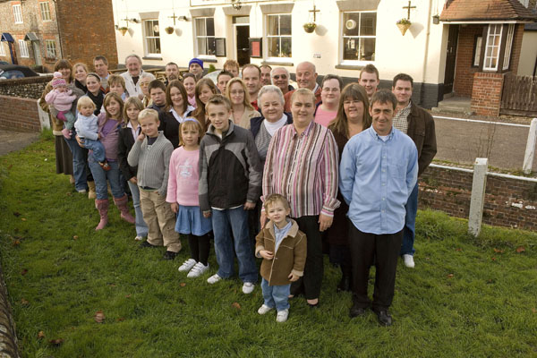 The Whitears of East Meon, photographed in 2010.