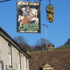 Ye Olde George Inn, the tallest available building within the village, acted as a relay to houses which could not 'see' the Dairy