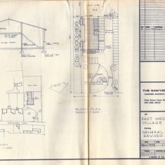 July architect's panel,  end elevation, plan of landscape websize