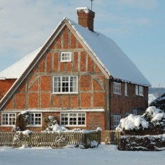 Heycroft in snow Heycroft in snow