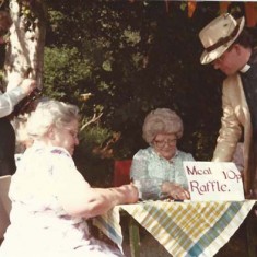 Sheila Newbury, Iris Porter, Rev Peter Wadsworth