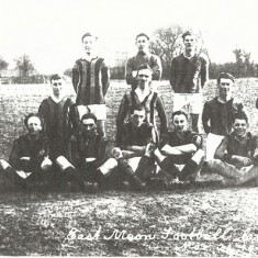 Early village soccer team, date unknown.