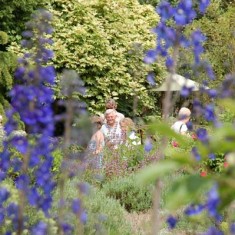 Crowd through Delphinia at Tudor House