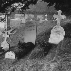 East Meon graves The family graves before 1939 when Sophia was interred with William and Rose.