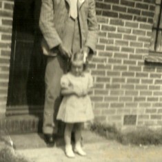  William Walter Richards with young girl.