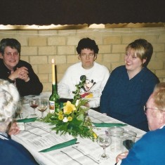 Maureen Knagg, Shirley and Debbie KItcher, Zara Kitcher, Keith Kitcher, Peggy Jeannette, Dot Hickling