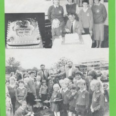 Display to celebrate 25t years in the new School
