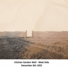 Kitchen garden, December 1922