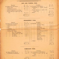 Balance Sheet of 1893 Financial Report