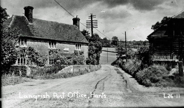 Langrish Post Office was also established in the 19th century on the corner of the Green and the Petersfield Road.