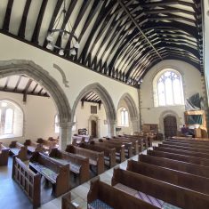 The nave of All Saints from the pulpit. | Richard Gaisford