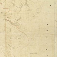 Section of East Meon Tithe Apportionment map 1852 Cridell & Ramsdean Bottom