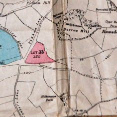 1906 Sale of South Farm map section 3